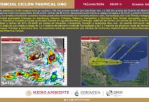 Se aproxima el Ciclón Tropical Alberto a México; Trae consigo fuertes lluvias